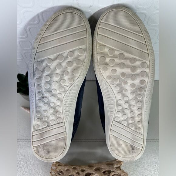 Raphael Steffens Navy Suede Sneakers Size 40 US 9 - Picture 9 of 9